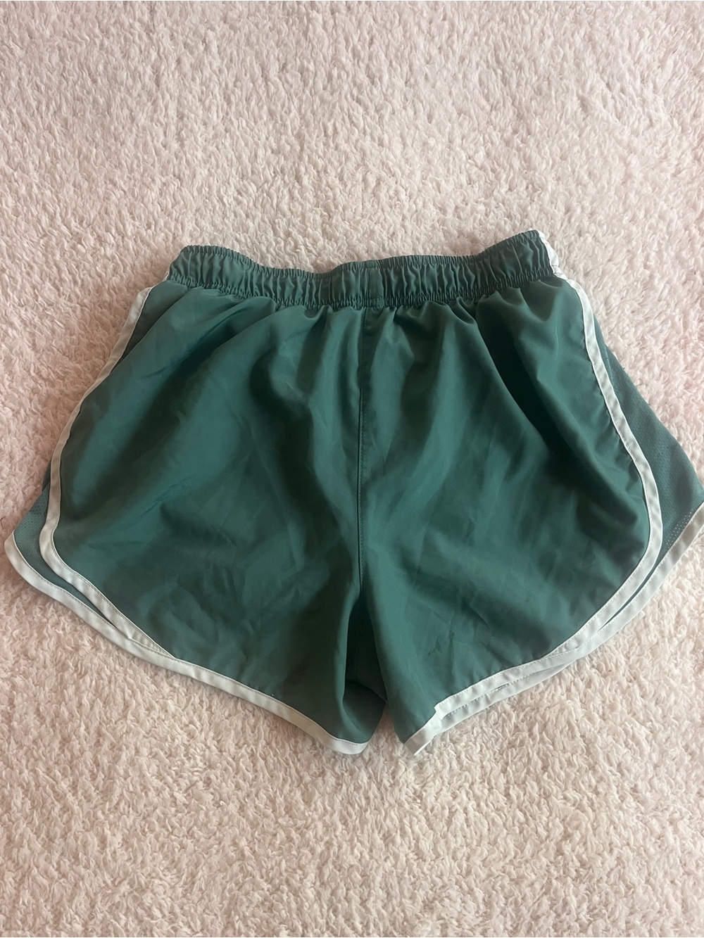 Nike Women's Teal Dri-FIT Shorts - Picture 3 of 4